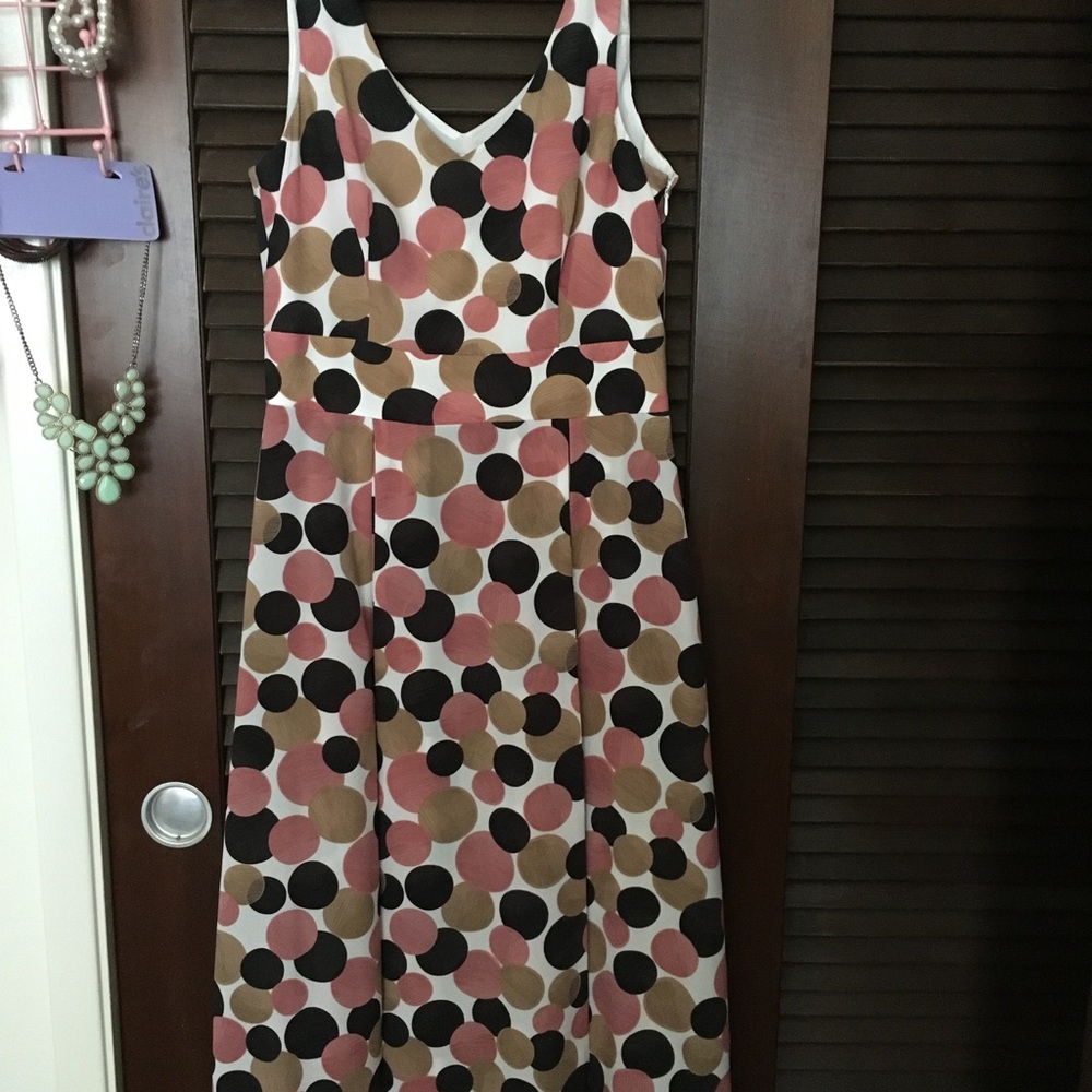 Anne Klein polka dot dress